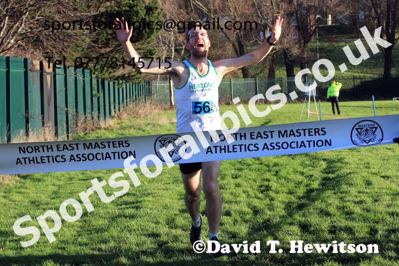 Mens Senior Masters, 2023 Birtley Cross Country Relays, County Durham. Photo: David T. Hewitson/Sports for All Pics